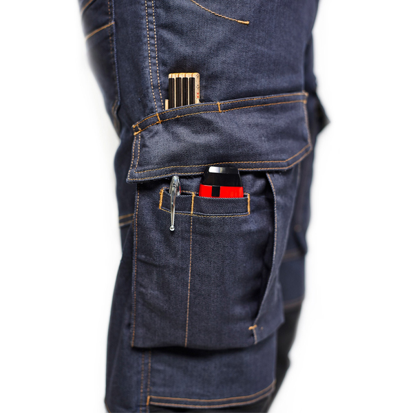 Blaklader PANTALONI SERVICE DENIM STRETCH cod.14971141 col.8999_4