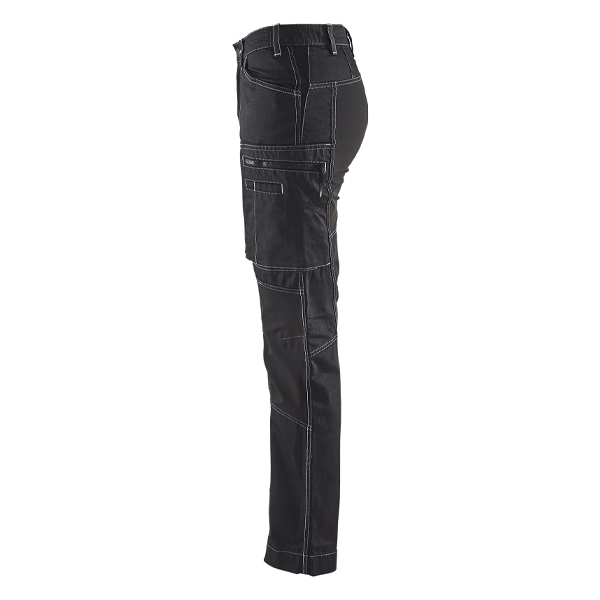 PANTALONI SERVICE STRETCH DONNA cod.71591142 col.9900 _3