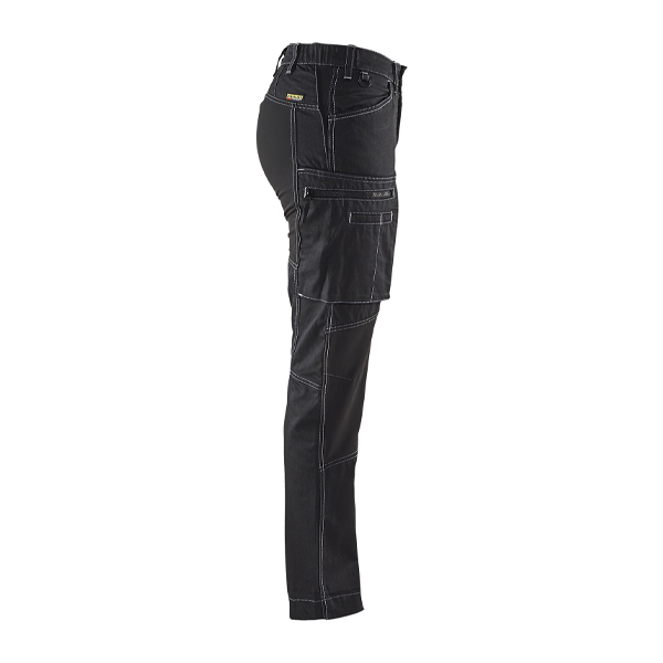 PANTALONI SERVICE STRETCH DONNA cod.71591142 col.9900 _4