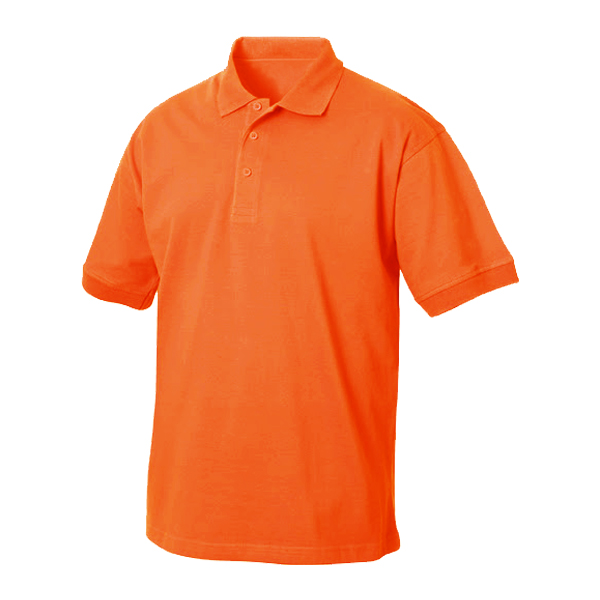 GEA0043 polo arancione acceso