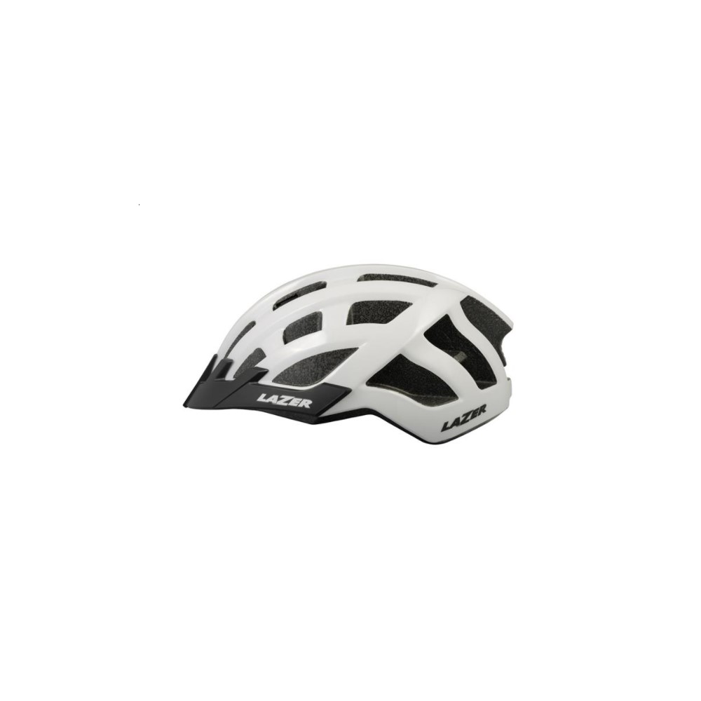 Lazer Casco Compact bianco fianco dx