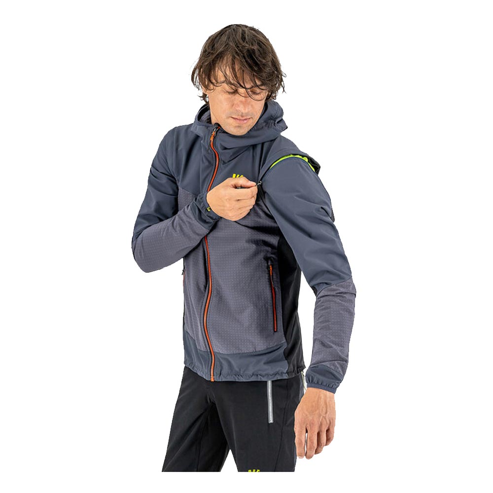 LEDE CONVERTIBLE JACKET mod. 2511005 col.049 OMBRE BLUE-BLACK-FLAME S._6