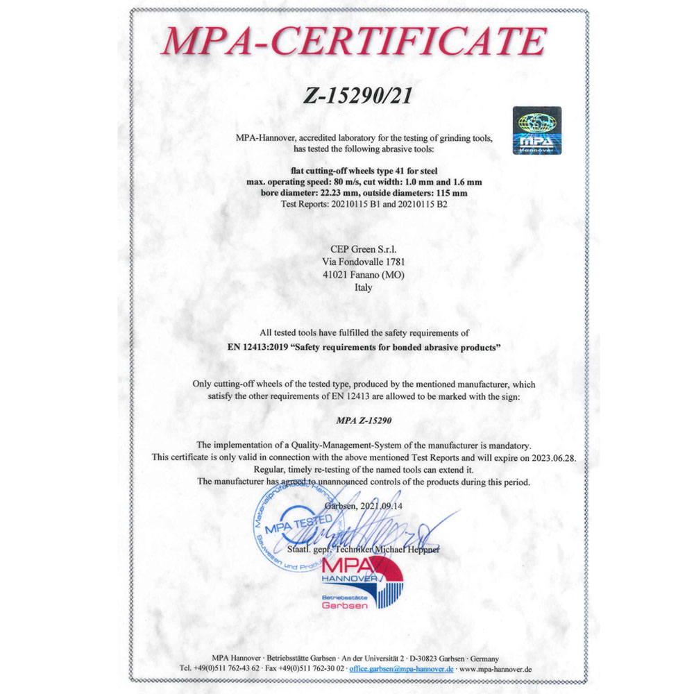 certificazione 1