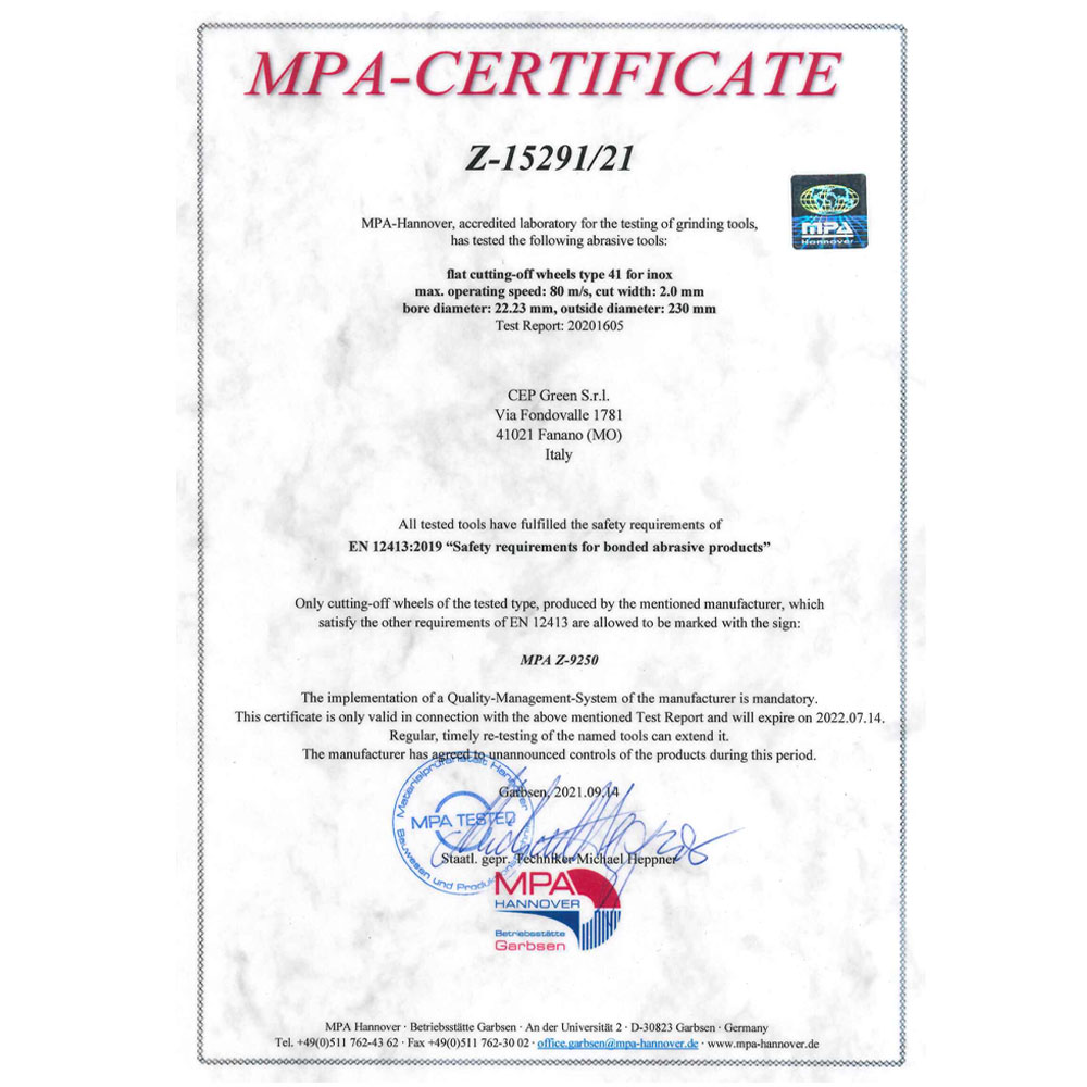 certificazione 2