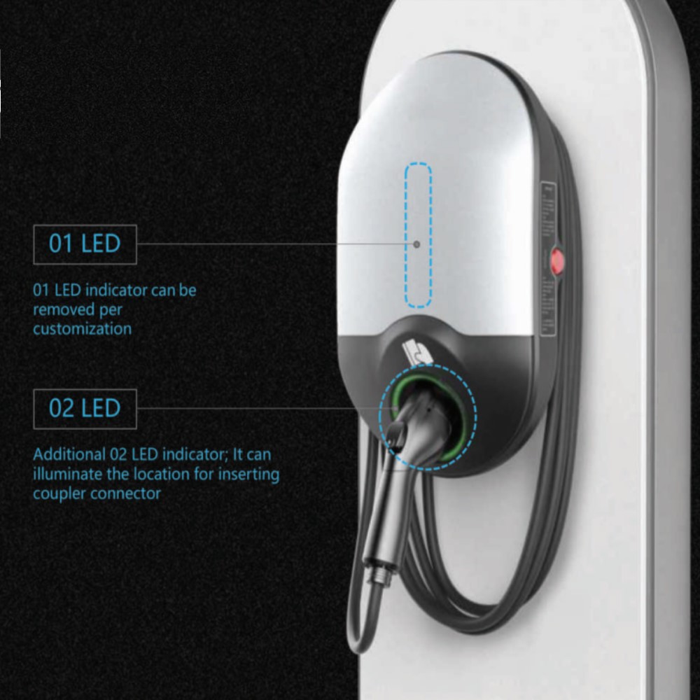 Dispositivo Colonnina Ricarica LED